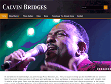 Tablet Screenshot of calvinbridges.org